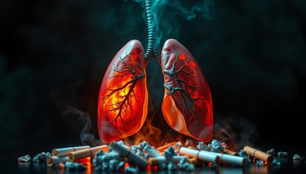 impact of smoking on lung cancer incidence