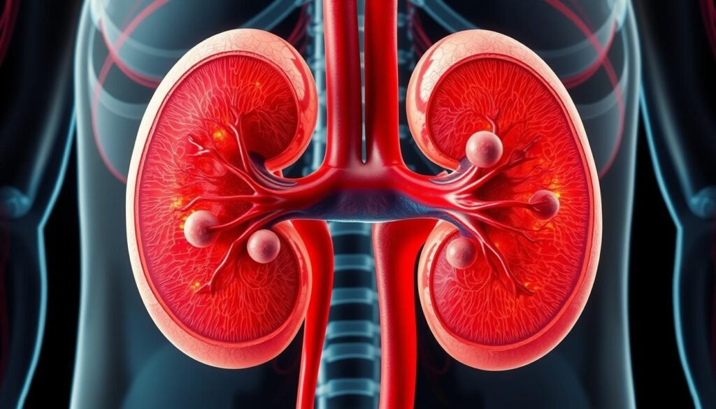 kidney metastases from lung cancer
