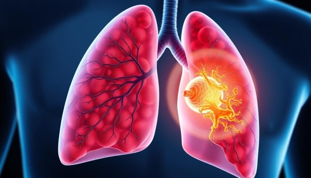 left lower lobe lung cancer prognosis