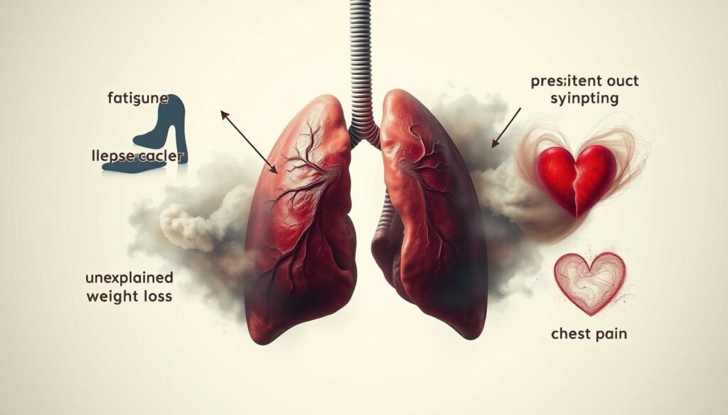 less common lung cancer symptoms