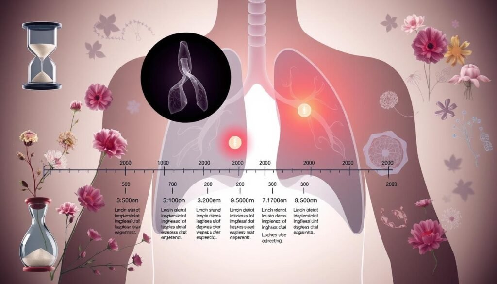 life expectancy after lung cancer spreads to lymph nodes