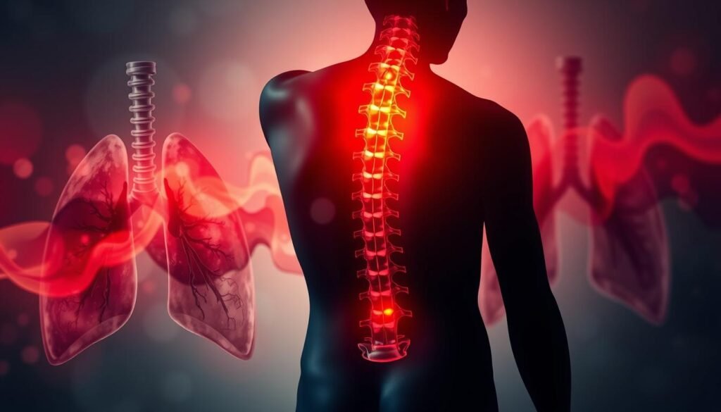 lower back pain and lung cancer warning signs