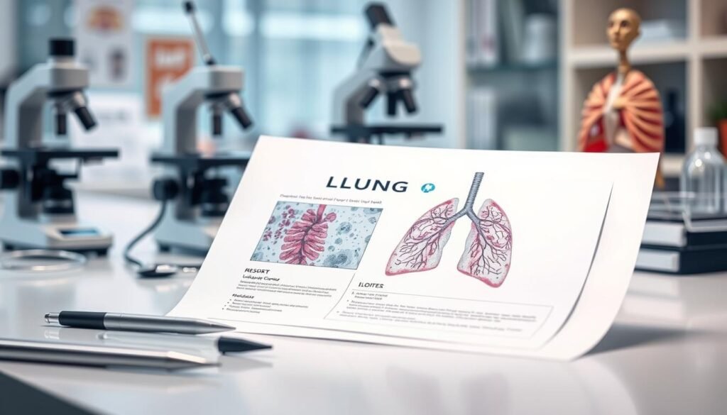 lung cancer biopsy results positive