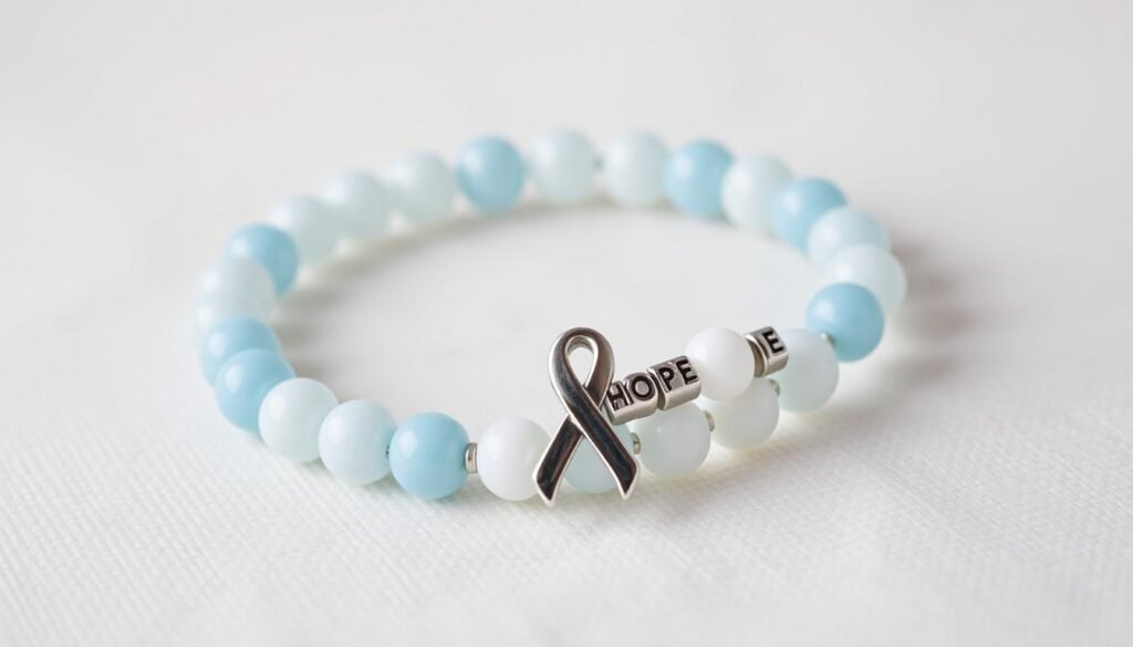 lung cancer charity bracelet