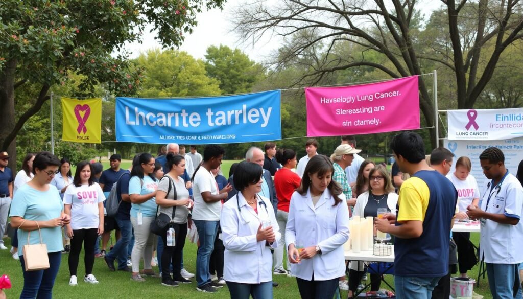 lung cancer community outreach initiatives