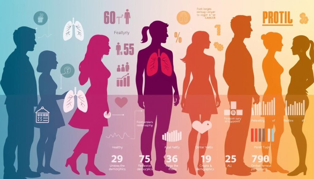 lung cancer demographics