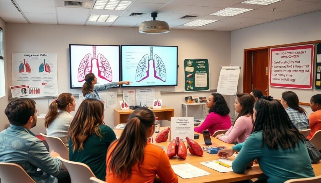 lung cancer education
