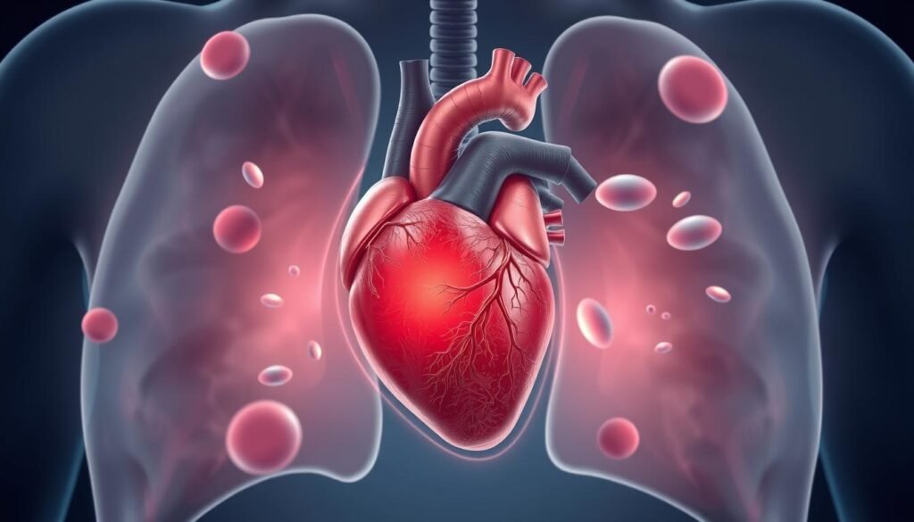 lung cancer fluid around heart life expectancy