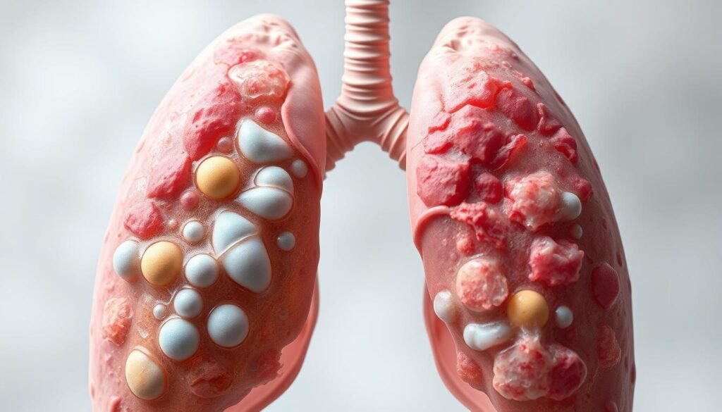 lung cancer fluid in lungs life expectancy