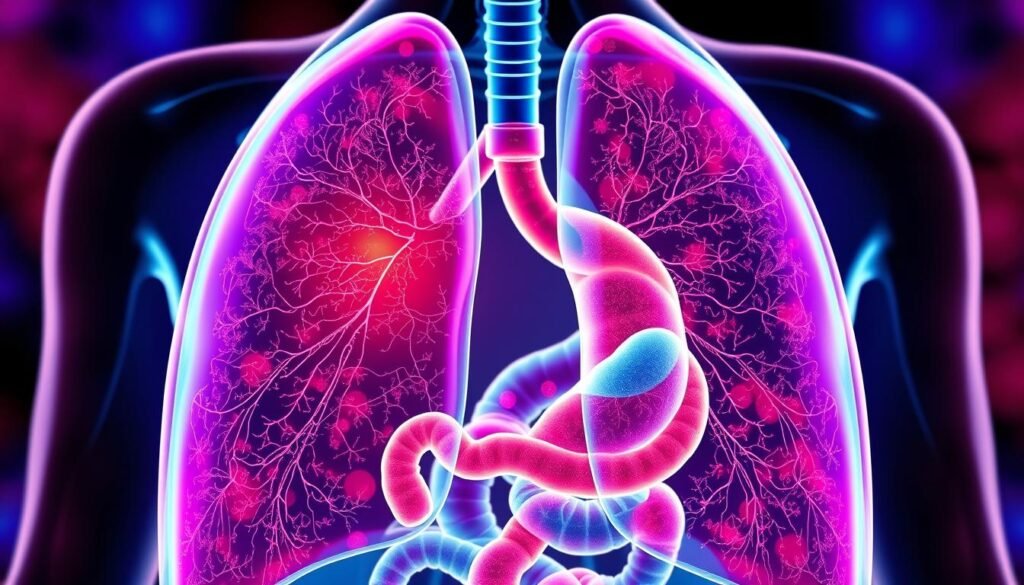 lung cancer gastro-intestinal tract
