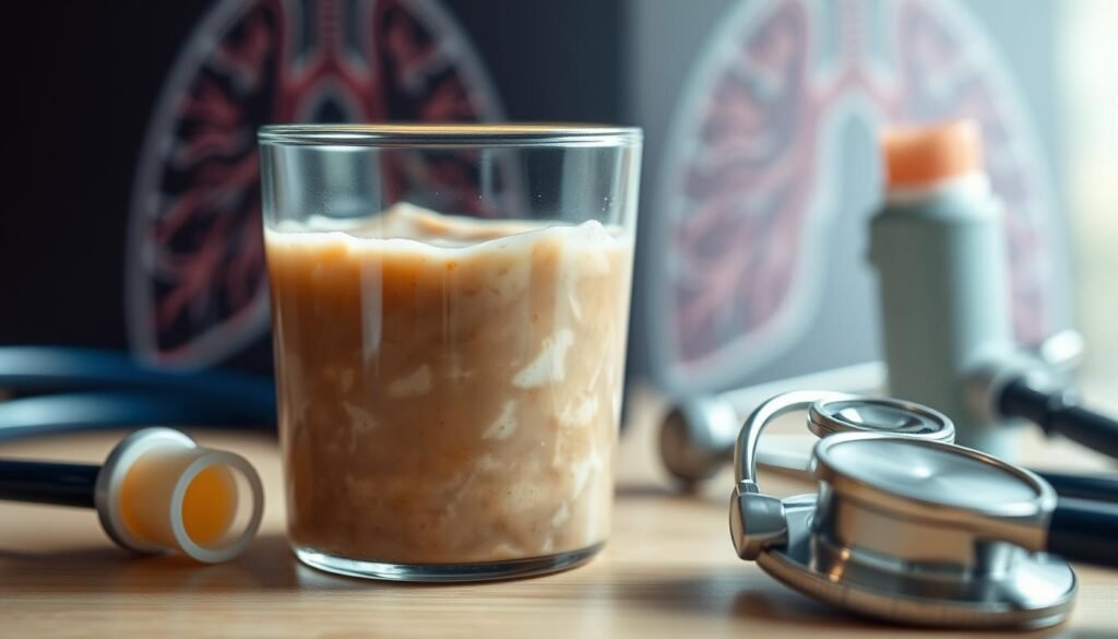 lung cancer mucus