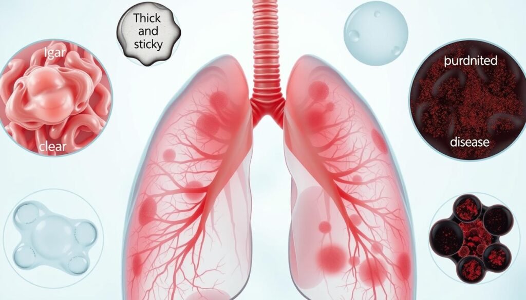 lung cancer mucus