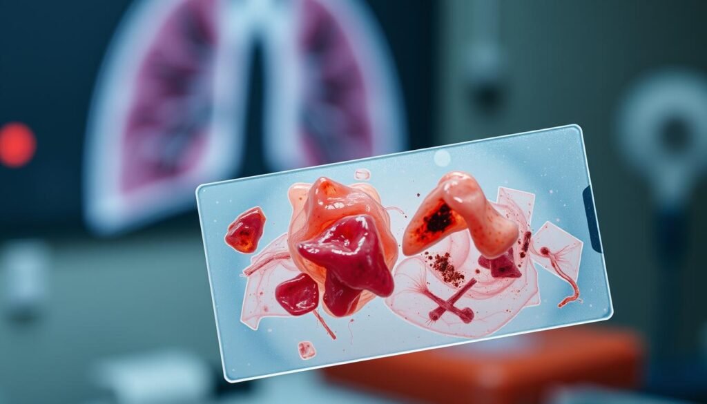 lung cancer phlegm