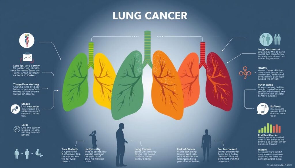 lung cancer prognosis stages
