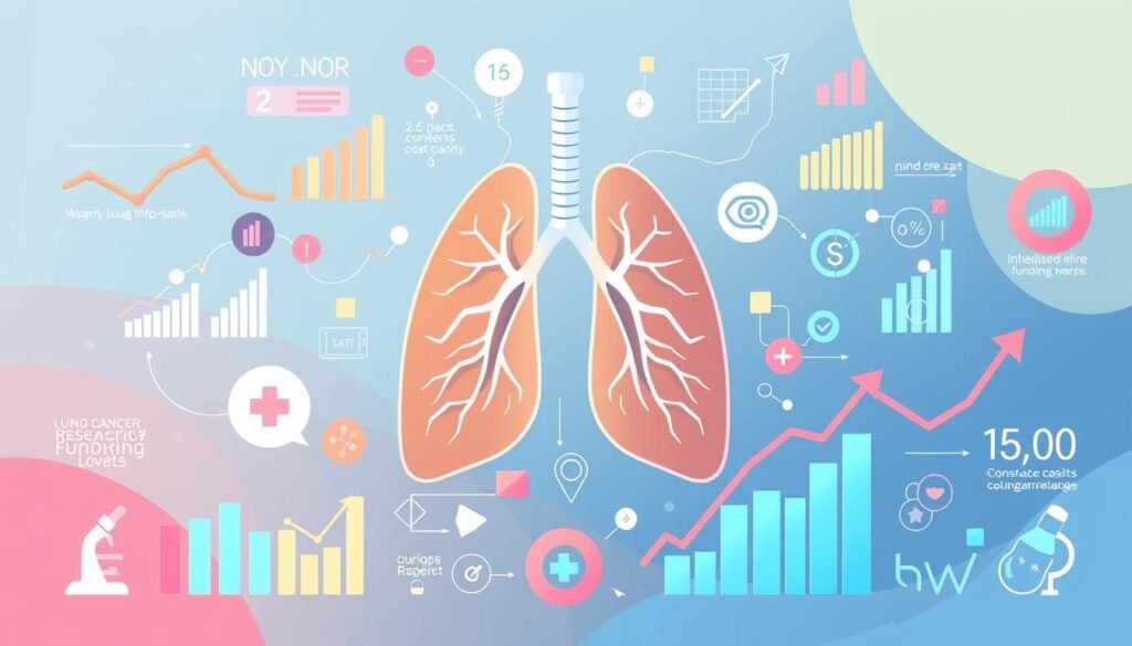 lung cancer research funding statistics