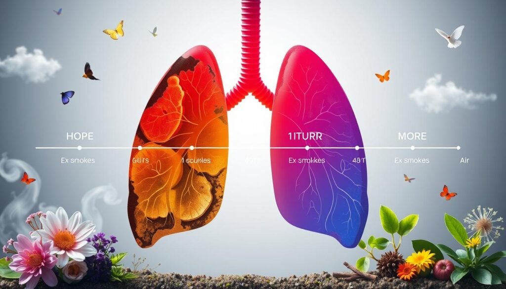 lung cancer risk for ex-smokers