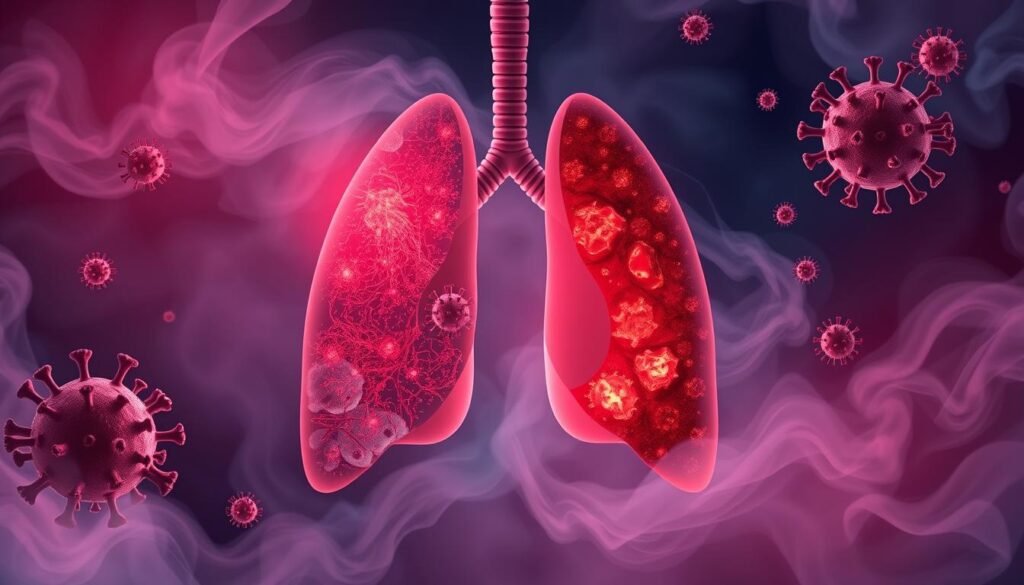 lung cancer risk related to long covid and chronic inflammation