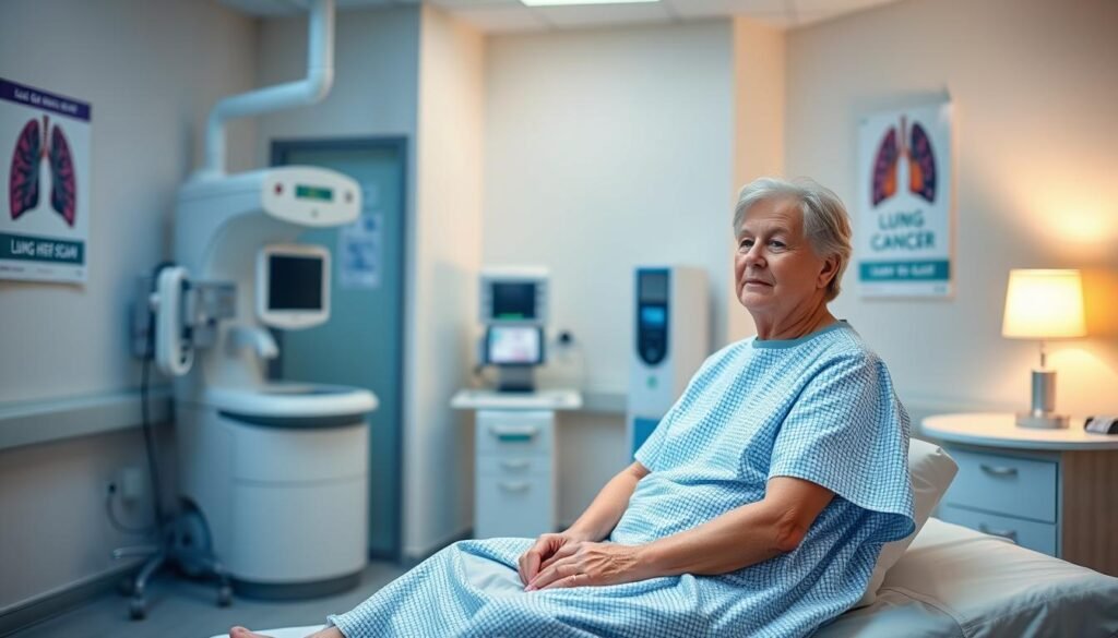 lung cancer scan preparation