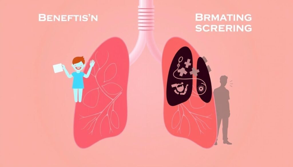 lung cancer screening benefits and risks