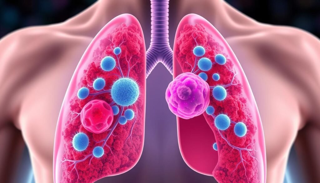 lung cancer spread