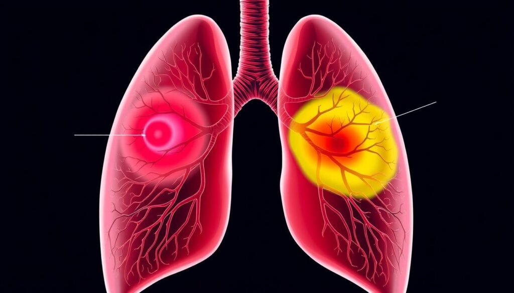 lung cancer spread