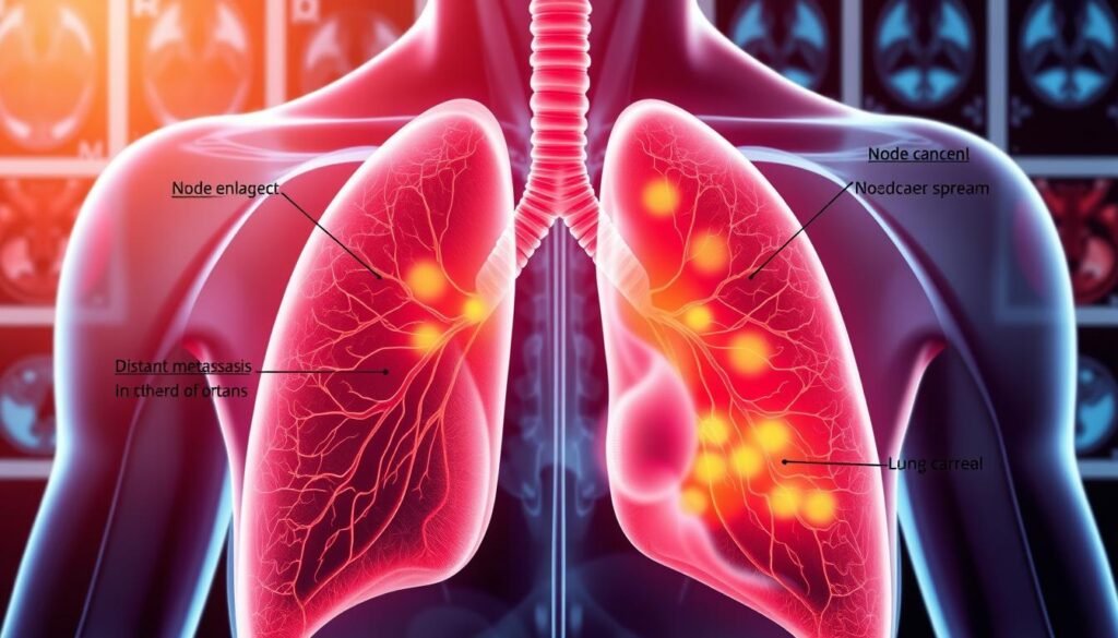 lung cancer spread