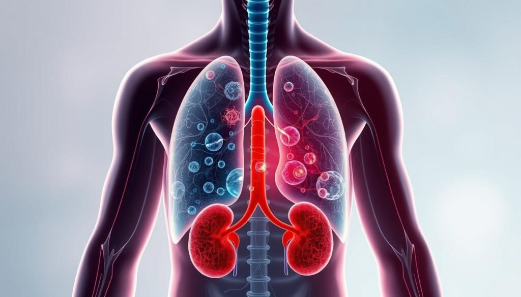 lung cancer spread to kidneys life expectancy