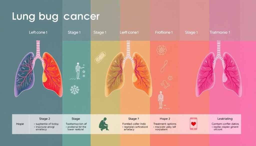 lung cancer stages impact on prognosis