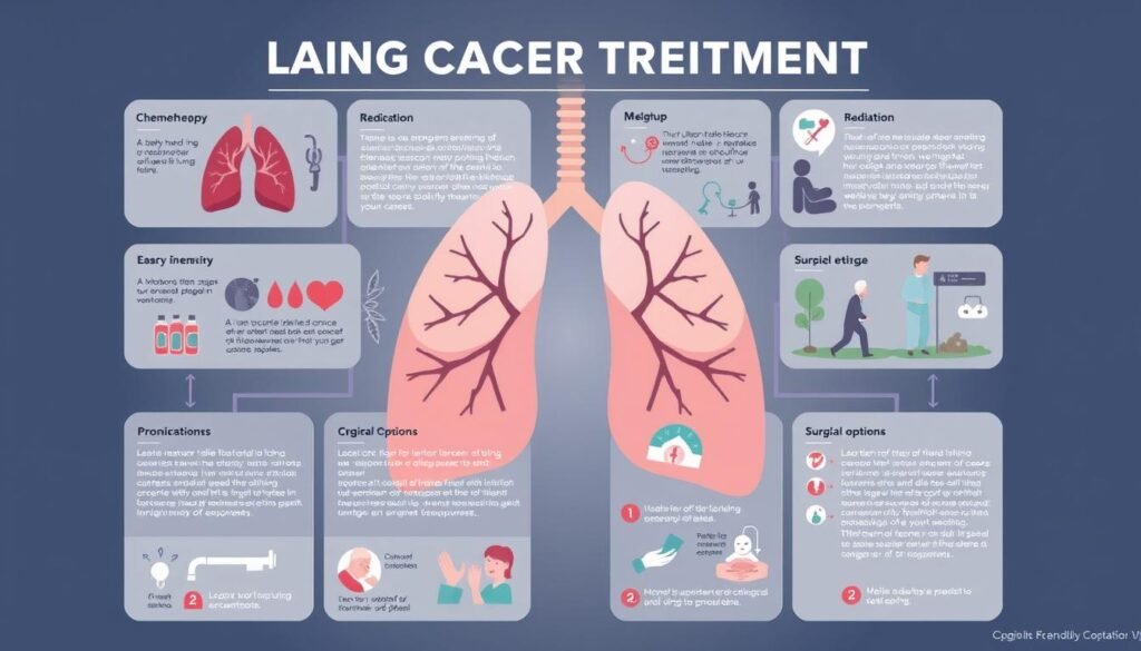 lung cancer stages treatment