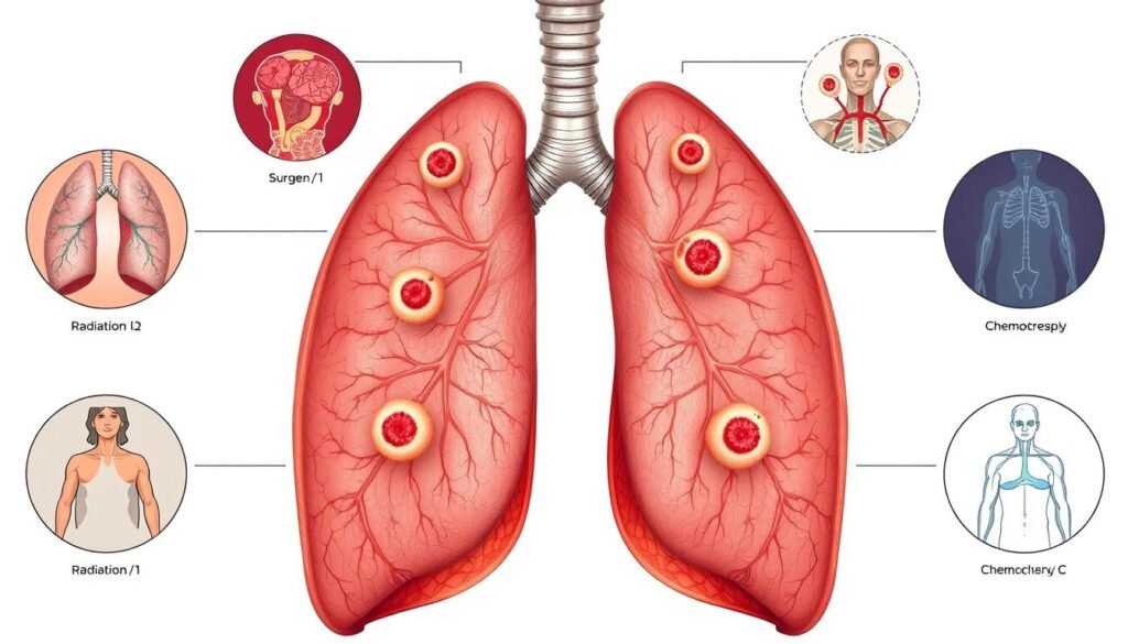 lung cancer staging and treatment options
