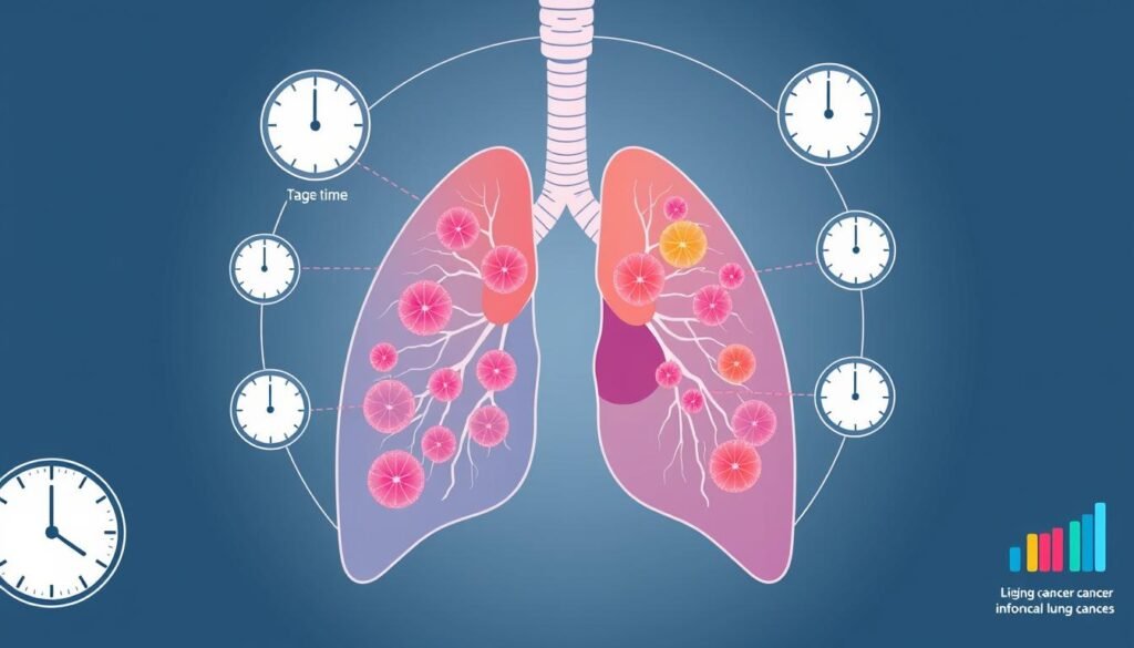 lung cancer staging impact on survival rates