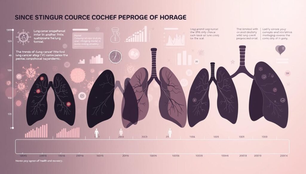 lung cancer staging trends