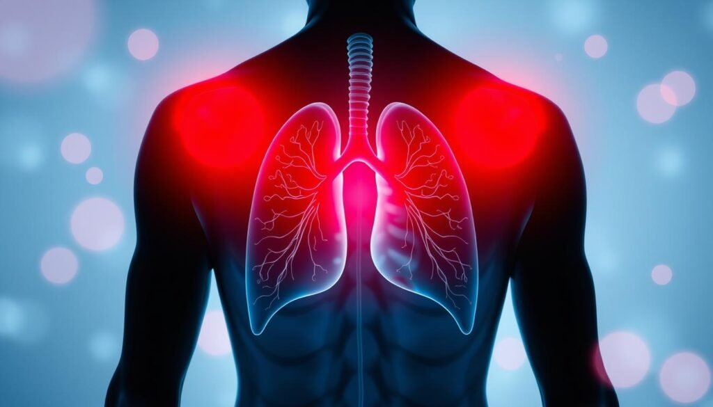 lung cancer symptoms back pain