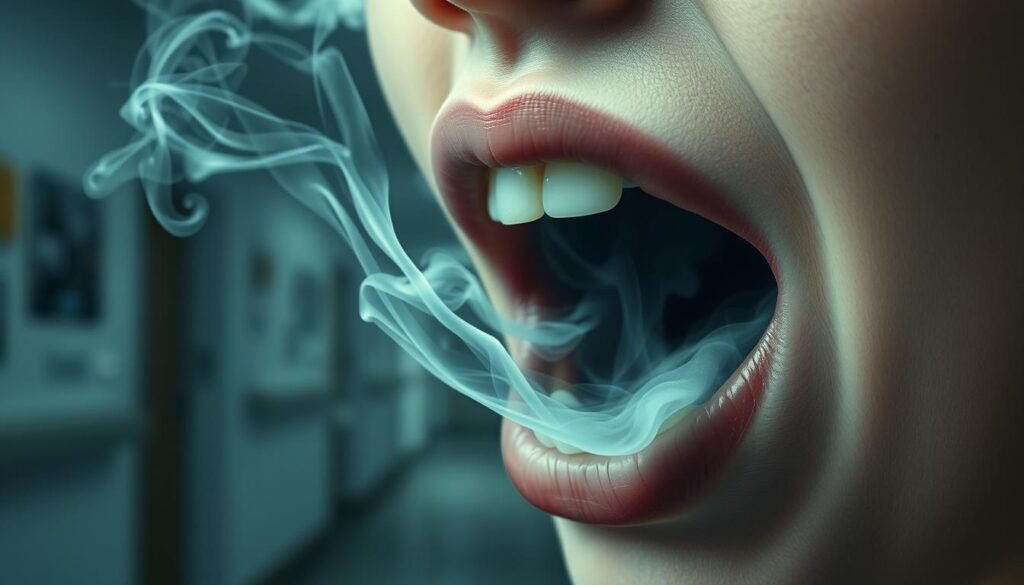 lung cancer taste in mouth