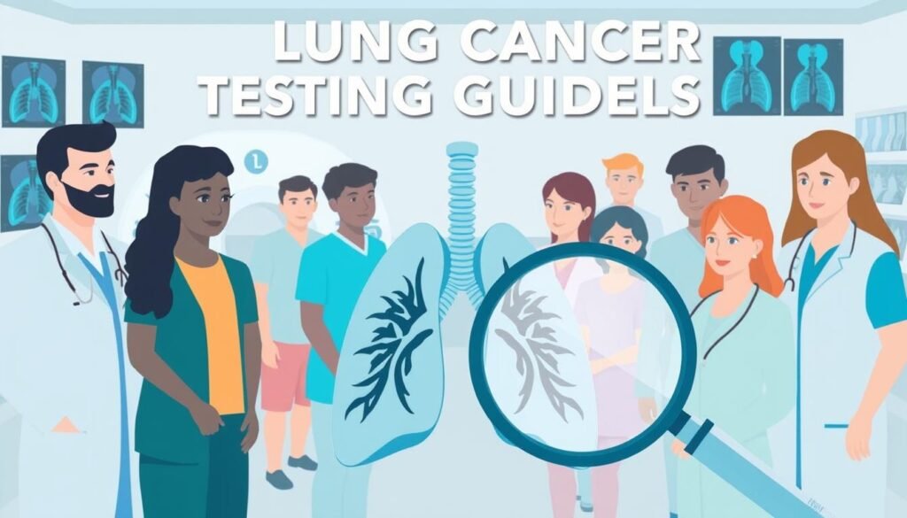 lung cancer testing guidelines