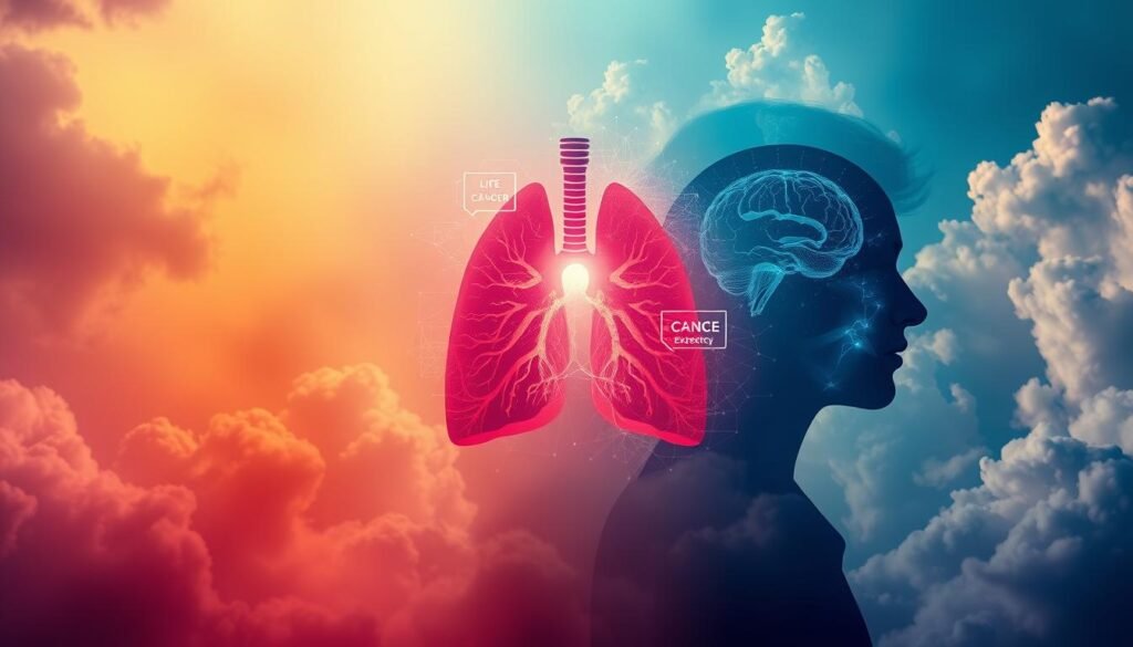 lung cancer to brain cancer life expectancy