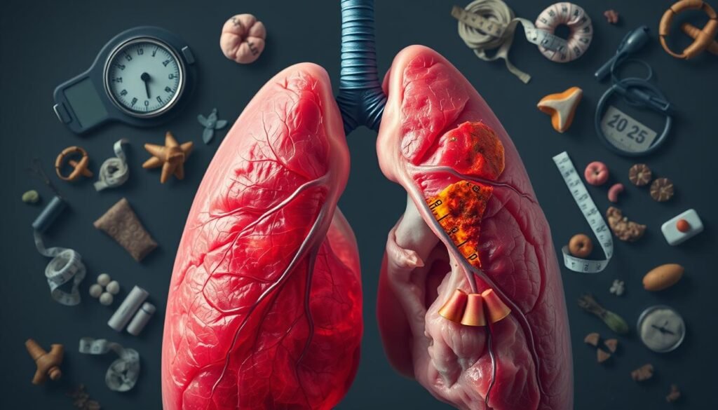 lung cancer weight gain