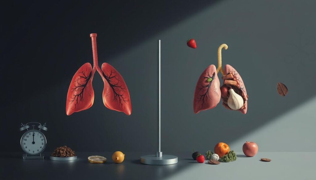 lung cancer weight gain risks