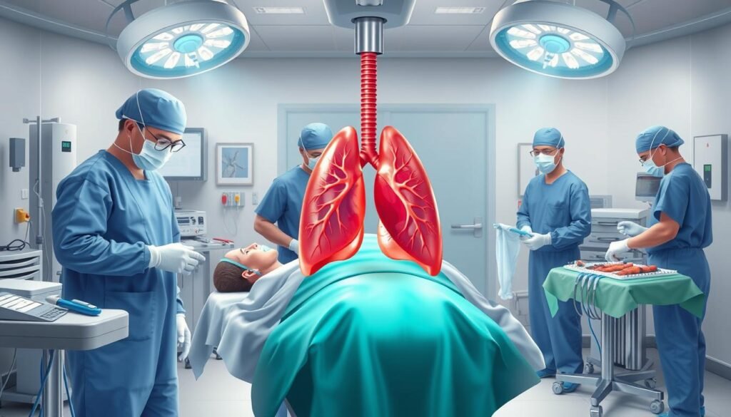 lung transplant procedure