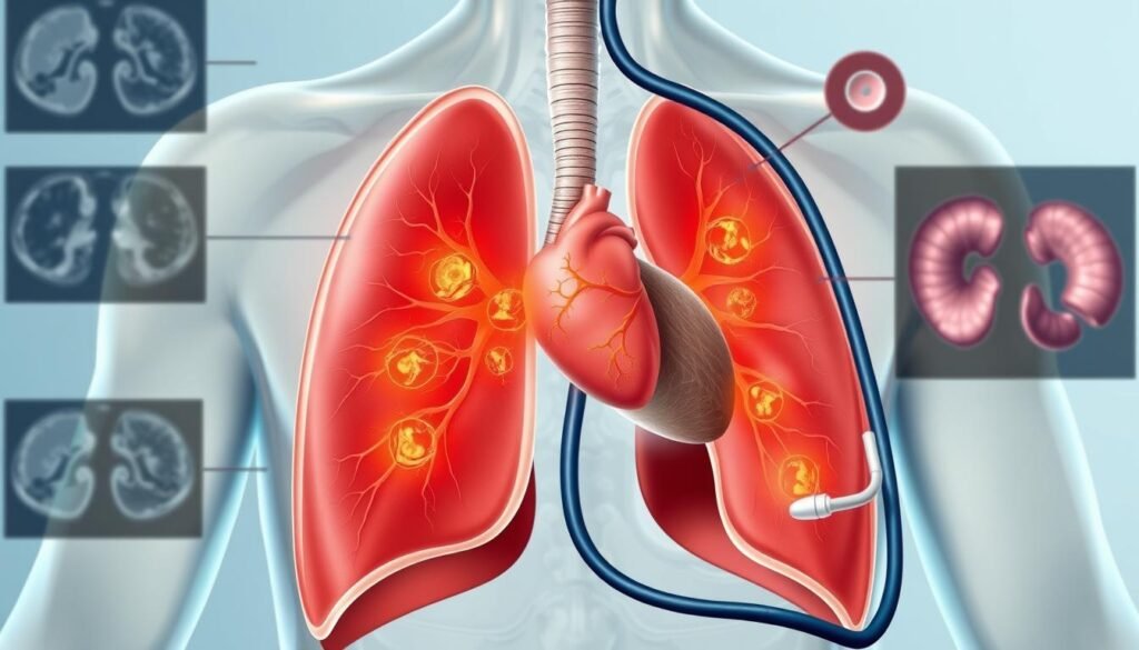 mediastinal lung cancer diagnosis