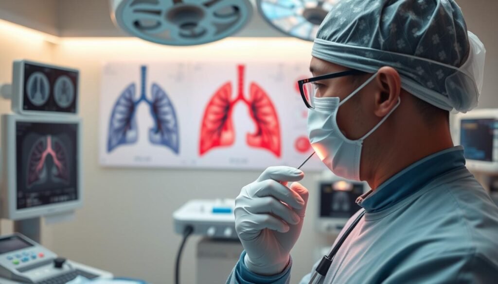 needle biopsy procedures for lung cancer diagnosis
