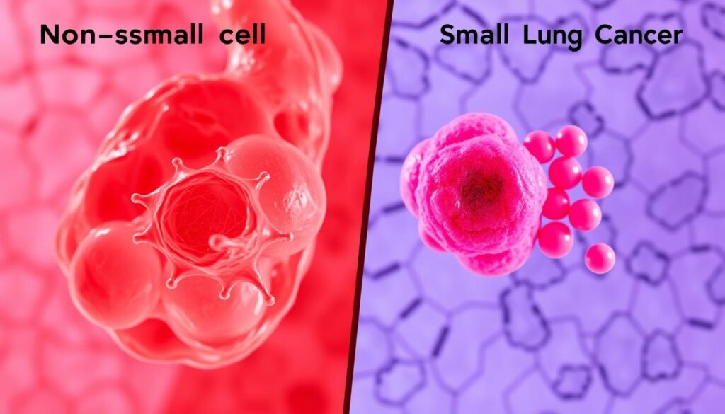 non small cell lung cancer vs small cell