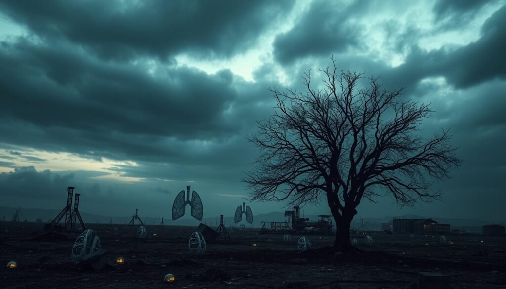 nuclear accidents and lung cancer risk
