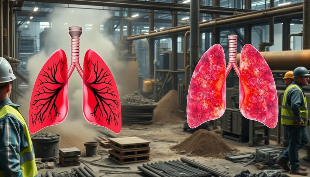 occupational lung cancer risk