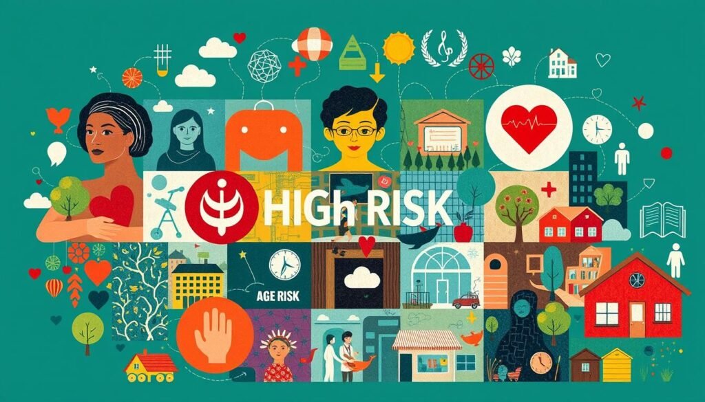 other demographic factors in health risks
