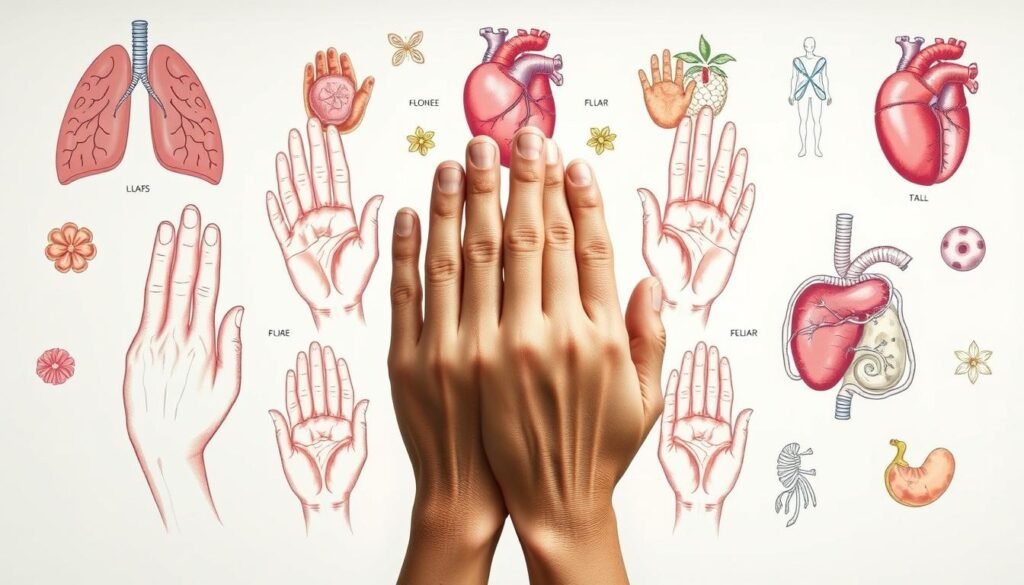 other health conditions linked to finger clubbing