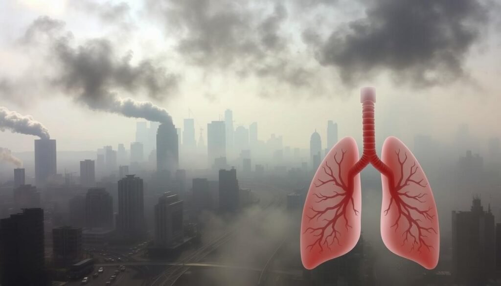 outdoor air pollution and lung cancer risks