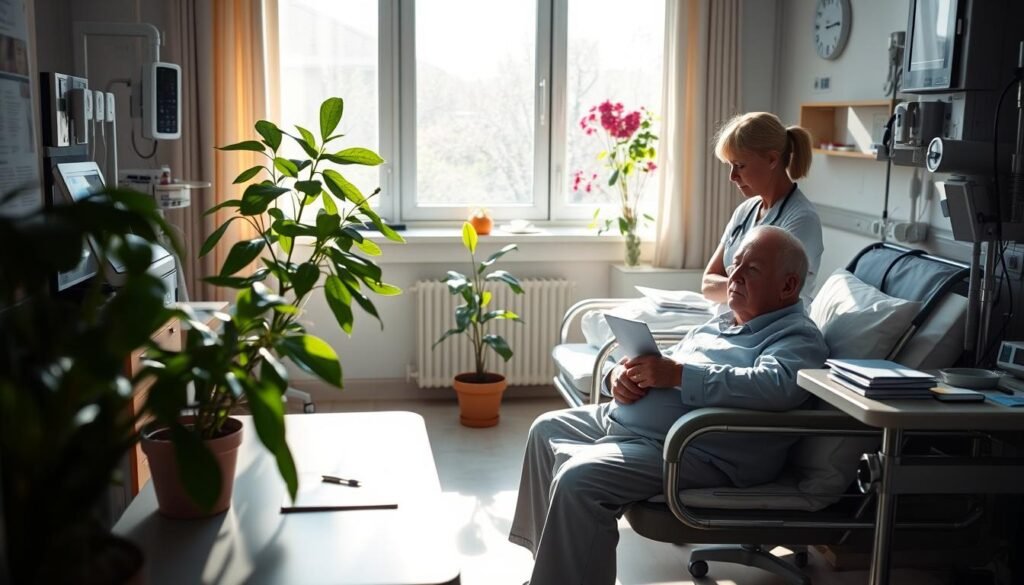 patient age and lung cancer care