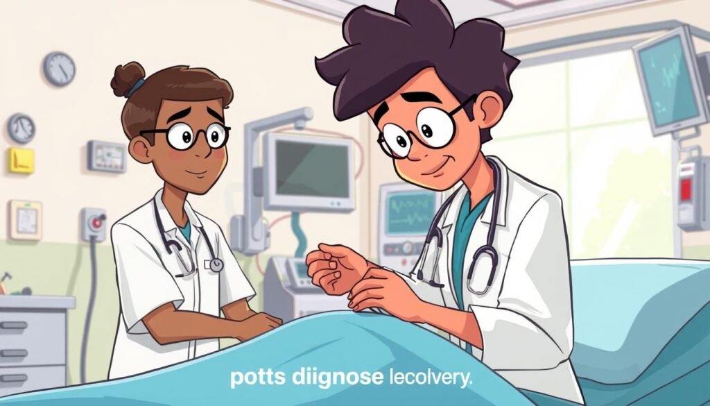 prompt diagnosis in recovery process