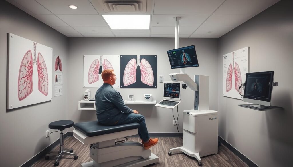 pulmonary function test lung cancer diagnosis